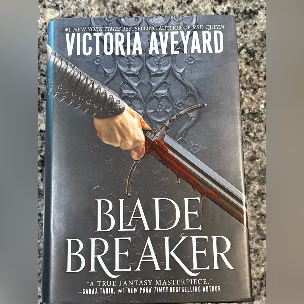 Blade Breaker by Victoria Aveyard, hard cover, 578 pages